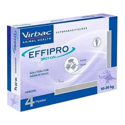 Effipro pipetas antiparásitos perros de 10-20 kg