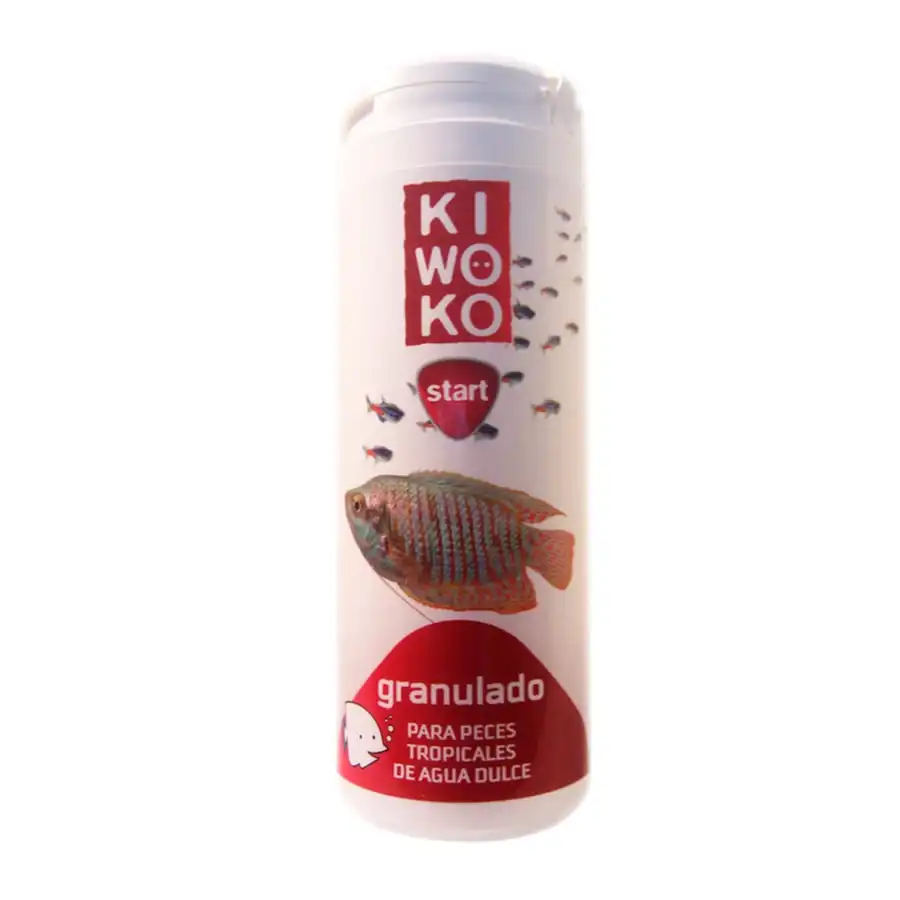 Kiwoko Start Comida Granulada para peces tropicales de agua dulce