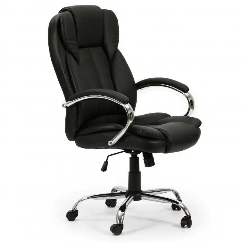 VS Venta-Stock Nixon Silla de Oficina Reclinable Negra