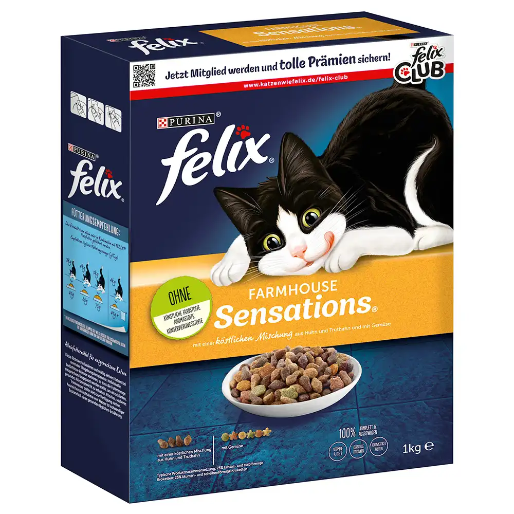 Felix Farmhouse Sensations con pollo - 1 kg