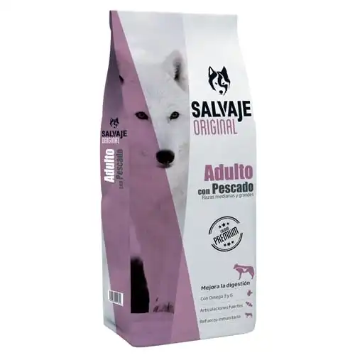 Salvaje Original Adulto Pescado pienso para perros