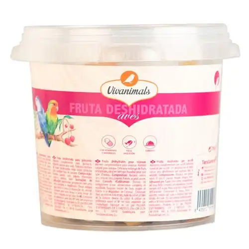 Vivanimals Fruta Deshidratada para pájaros