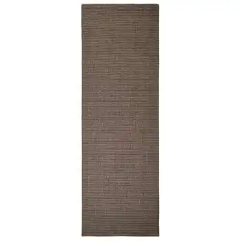 Alfombra De Sisal Para Rascador Marrón 66x200 Cm Vidaxl