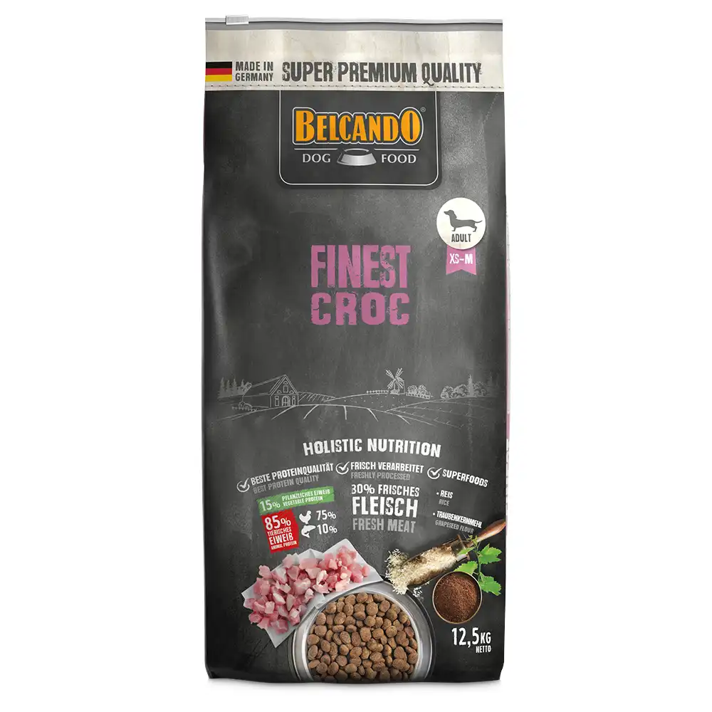 Belcando Finest Croc razas pequeñas y medianas pienso para perros - 12,5 kg