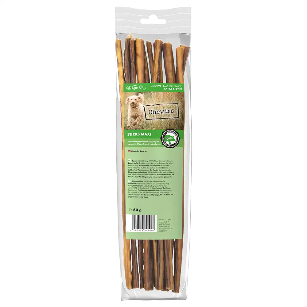 Chewies Sticks Maxi Pig - 60 g