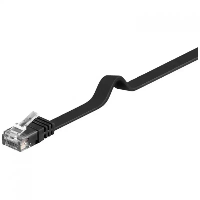 Goobay Cable de Red RJ45 UTP Cat.6 50cm Negro