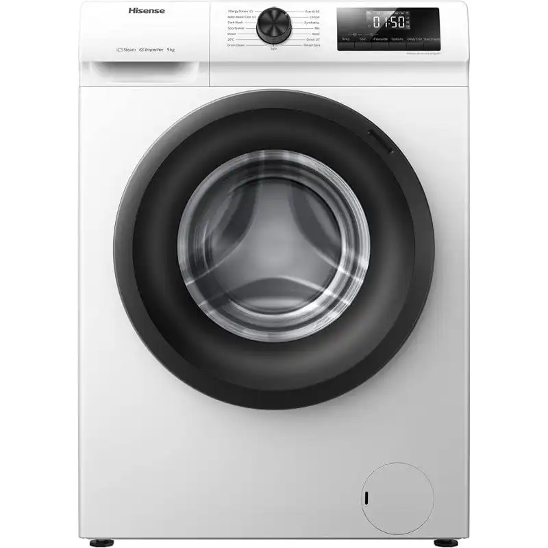 Hisense WFQP8014EVM Lavadora de Carga Frontal 8Kg A Blanca