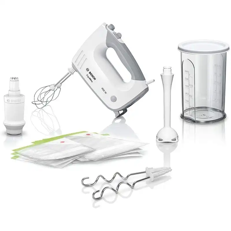 Bosch ErgoMixx MFQ364V0 Batidora Amasadora 450W Blanca