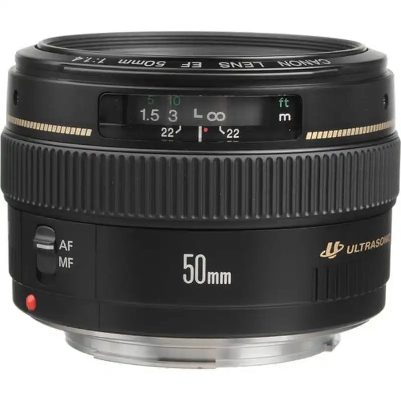 Canon EF 50mm f/1.4 USM Objetivo