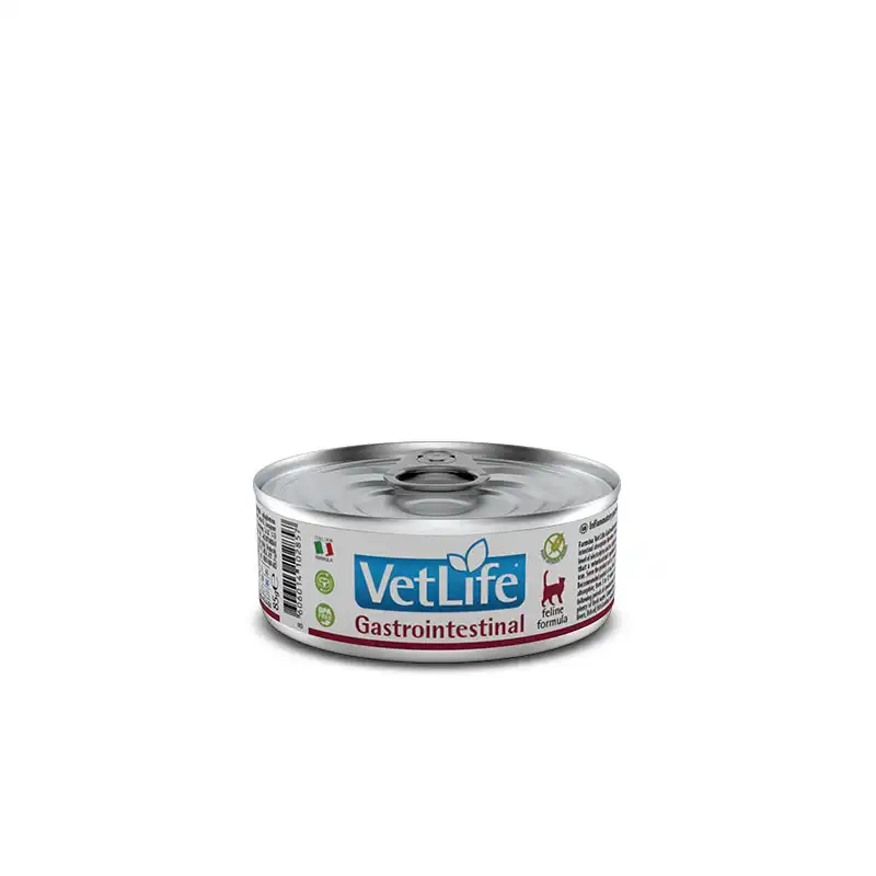 Farmina Vet Life Cat Gastrointestinal dieta húmeda para gatos 12x85grs, Unidades 12x85Grs