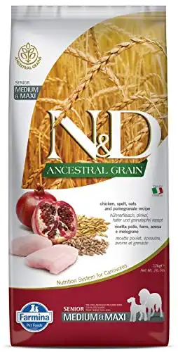 Farmina N&D Low Grain Senior Medium Maxi 12 Kg.