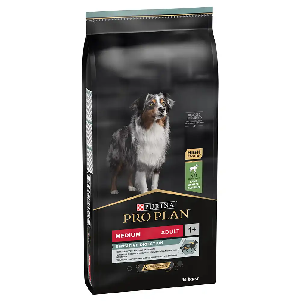 Pro Plan Adult OptiDigest Medium Cordero 14 Kg.