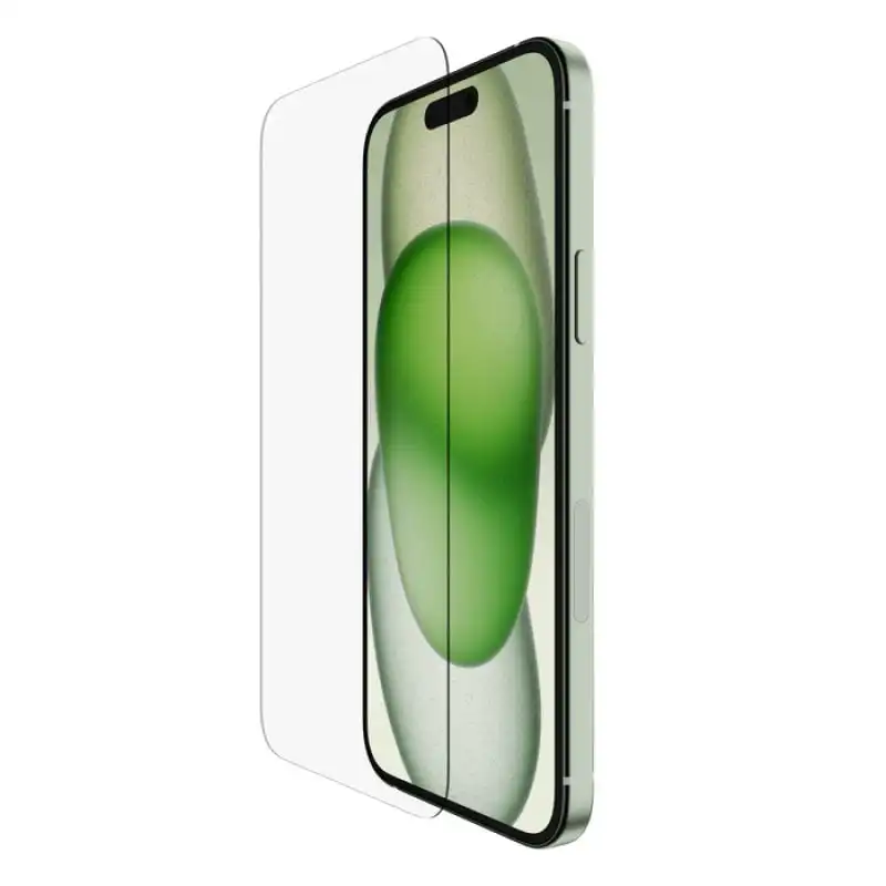 Belkin Protector Pantalla Cristal Templado para iPhone 15 Plus