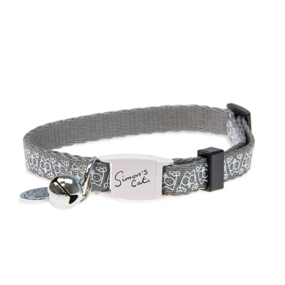 Collar de Simon's Cat para gatos - Gris