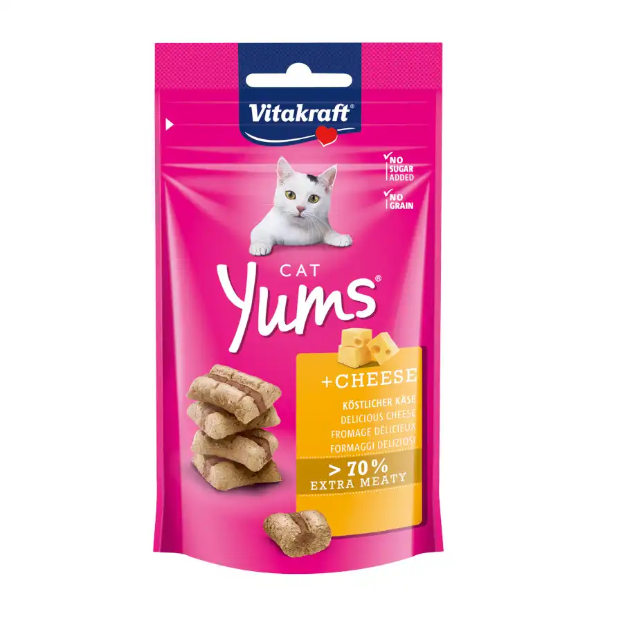 Vitakraft Bocaditos Yums de Queso para gatos