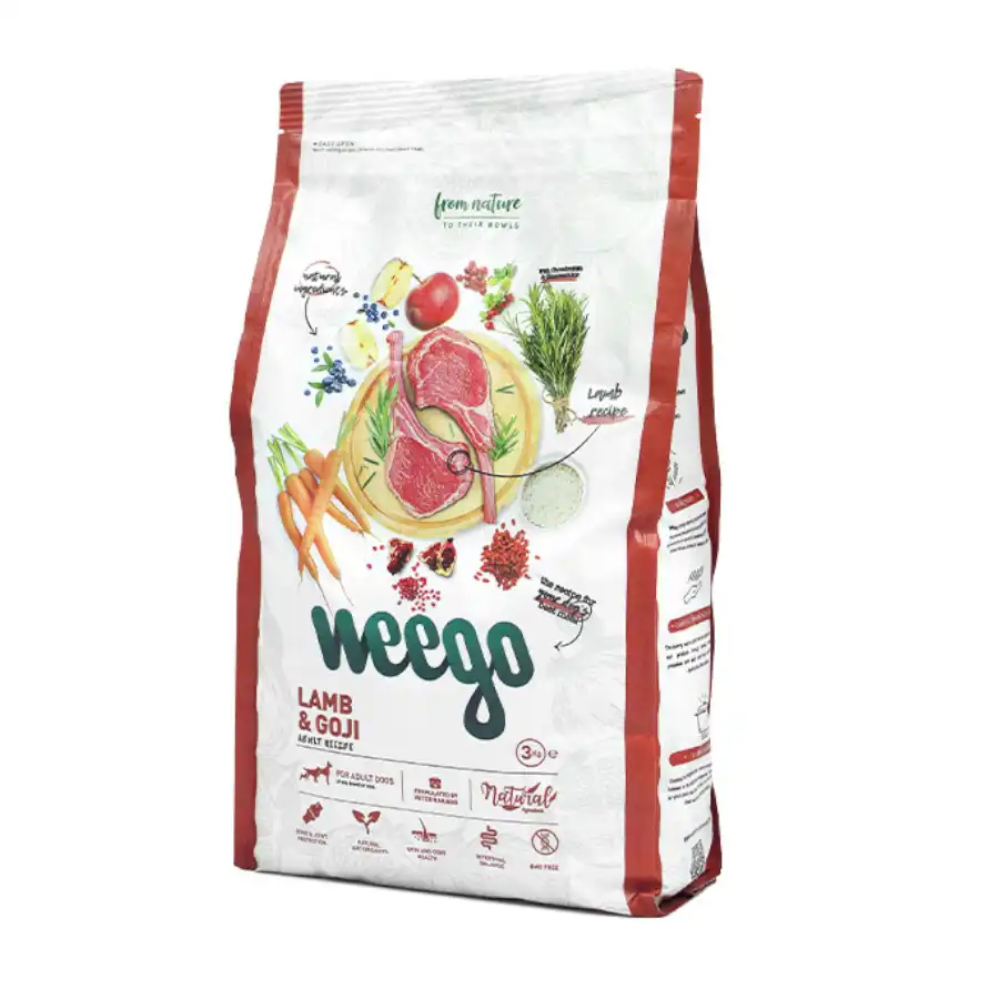 Weego Cordero y Goji pienso para perros