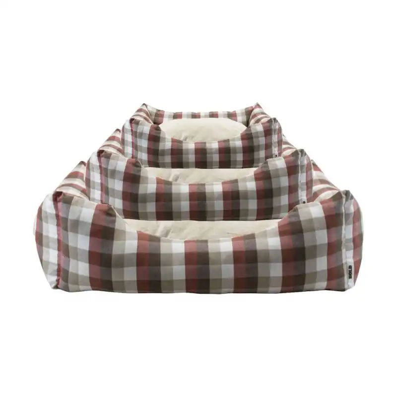 Bold Vichy Tile Cuna Para Perros, Tallas 86x66x23cm