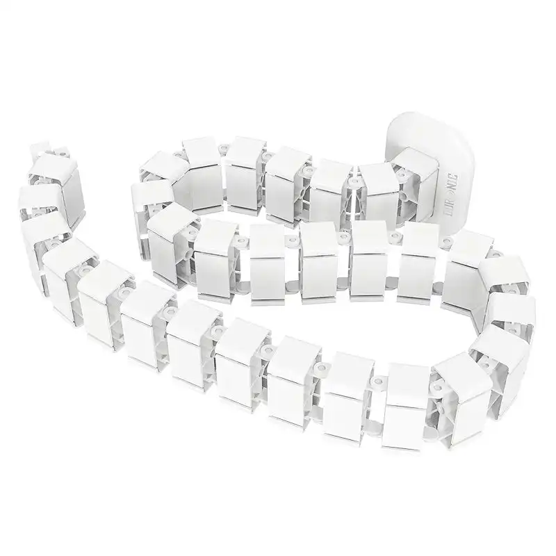 Duronic CM1DM Canaleta Organizadora de Cables Flexible 1.3m Blanca