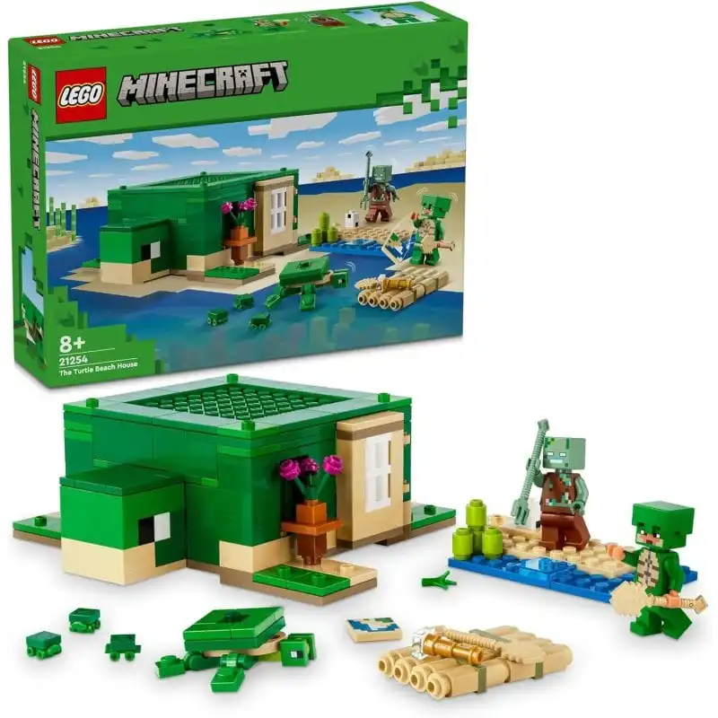 Lego Minecraft La Casa-Tortuga de la Playa