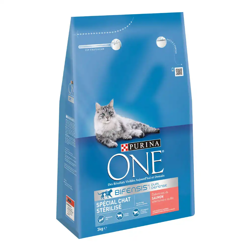 Purina ONE SterilCat salmón pienso para gatos - 3 kg