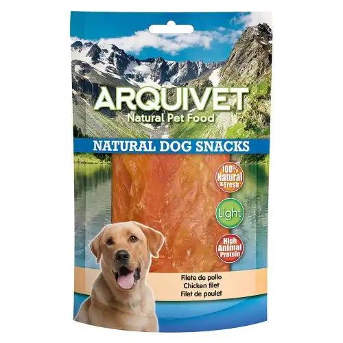 Barritas Natural Dog Snacks Arquivet para perros sabor Pollo