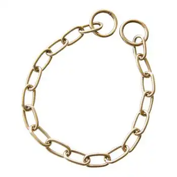 Collar Para Perro Hs Sprenger Cobre 3 Mm Eslabones Semi-largo (50 Cm)