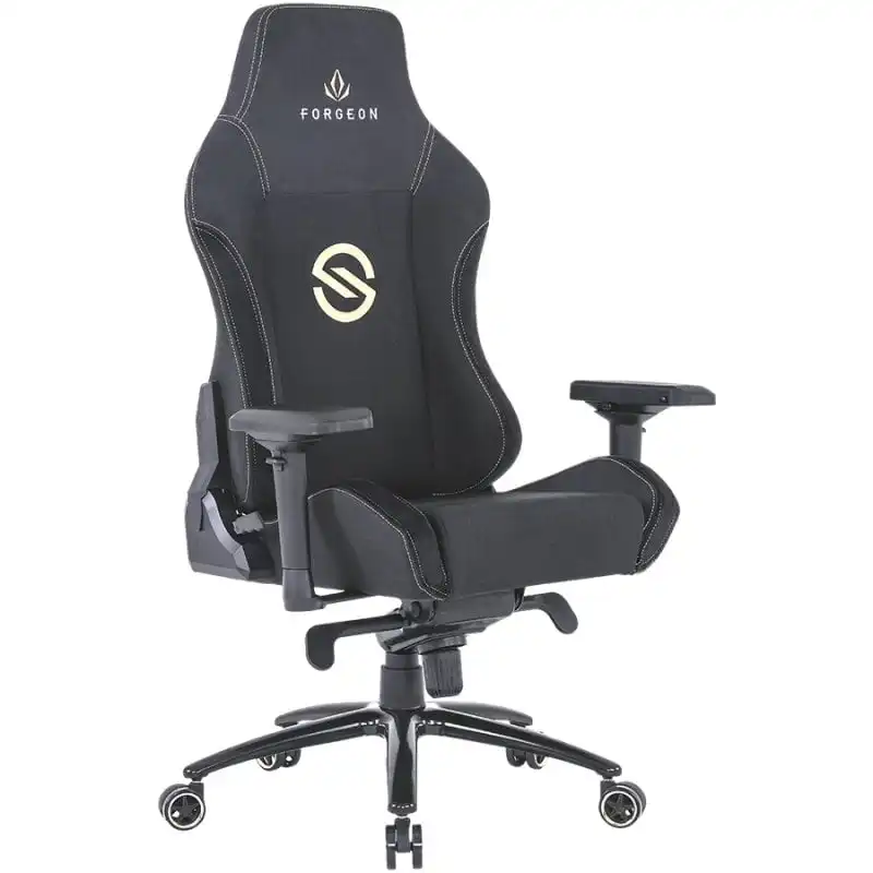 Forgeon Spica Fabric Silla Gaming Tela Transpirable Negra