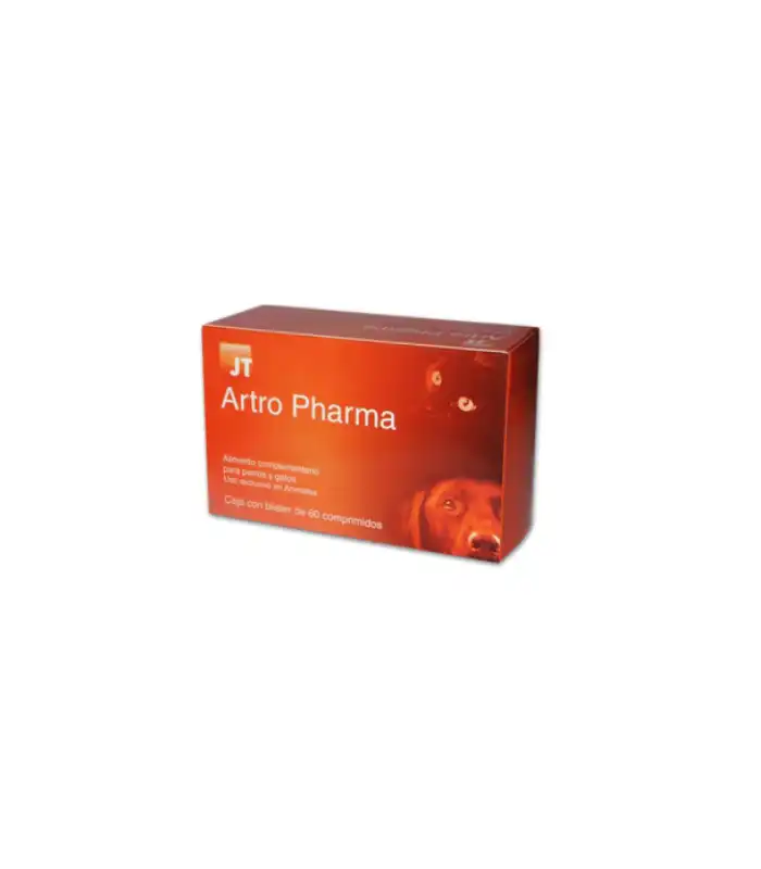 JTPharma Complemento para Perros y Gatos Artro Pharma 60 Comprimidos