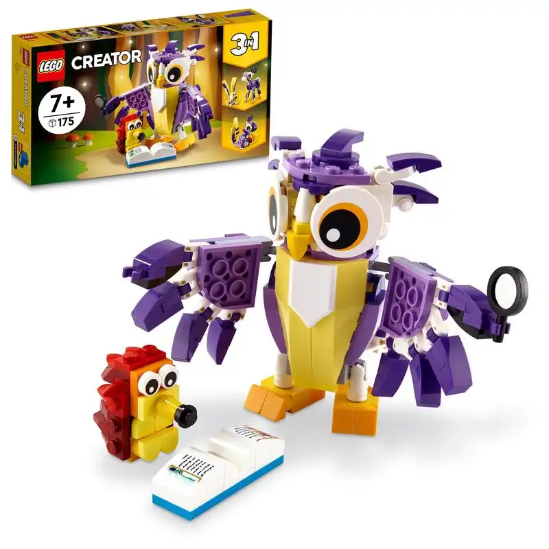 LEGO® Creator Criaturas fantásticas del bosque 31125