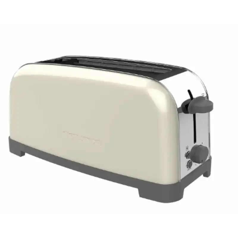 Taurus Vintage Single Cream Tostadora Ranura Larga 850W