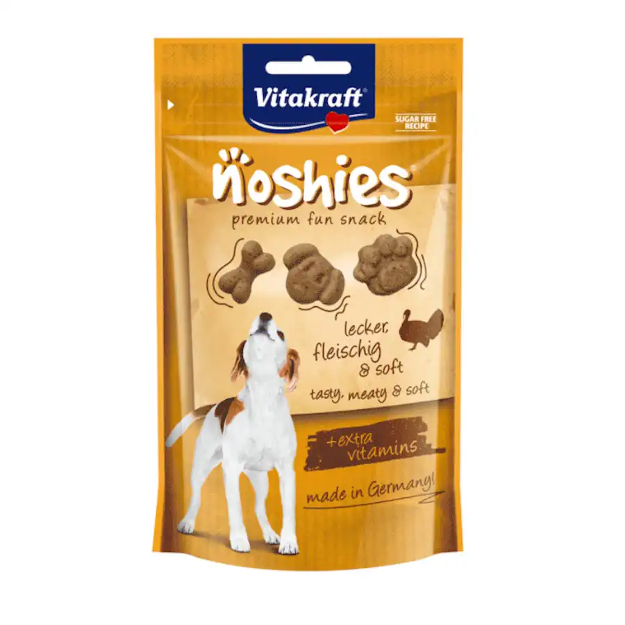 Vitakraft Bocaditos Noshies Figuritas de Carne para perros