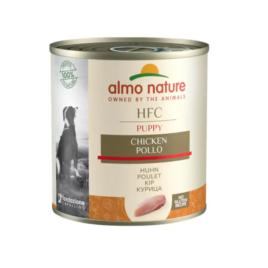 Almo Nature HFC Pollo lata para cachorros