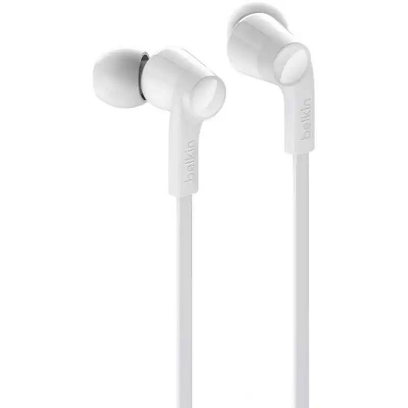 Belkin Rockstar Auriculares USB-C Blancos