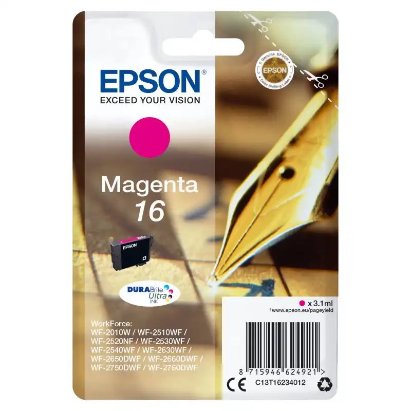 Cartucho de Tinta Original Epson Pen and Crossword 16 Magenta