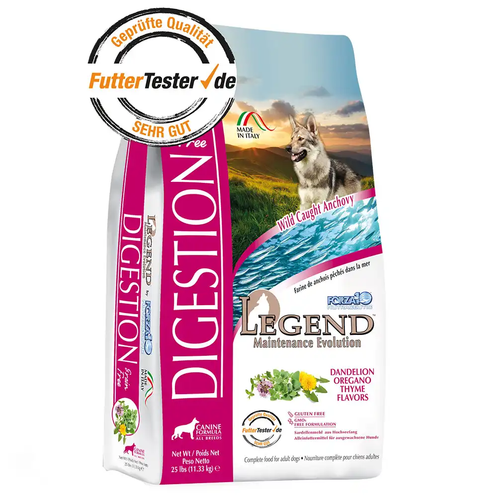 Forza10 Legend Digestion Croquetas sin cereales para perros - 11,33 kg