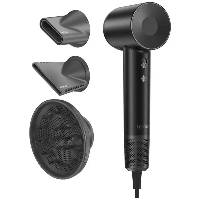 Laifen Swift Special Secador de Pelo de Alta Velocidad 1600W Negro Mate