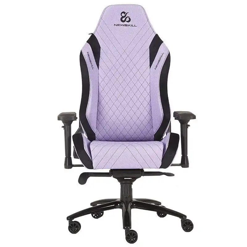 Newskill Neith Zephyr Silla Gaming Tela Transpirable Negra/Púrpura