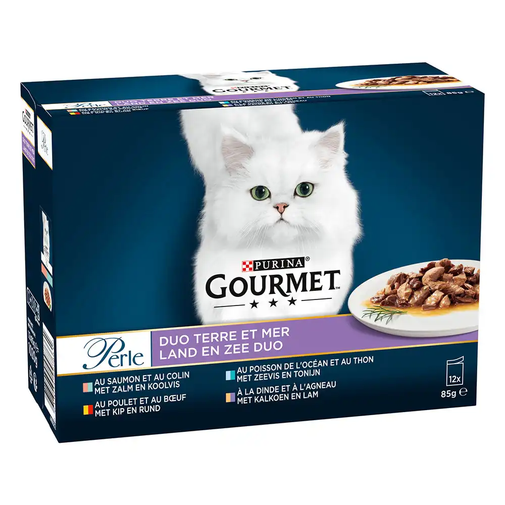 Purina Gourmet Perle en sobres 12 x 85 g - Dúo