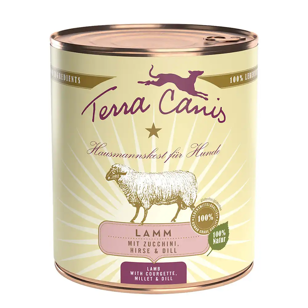 Terra Canis Menú 6 x 800 g - Cordero