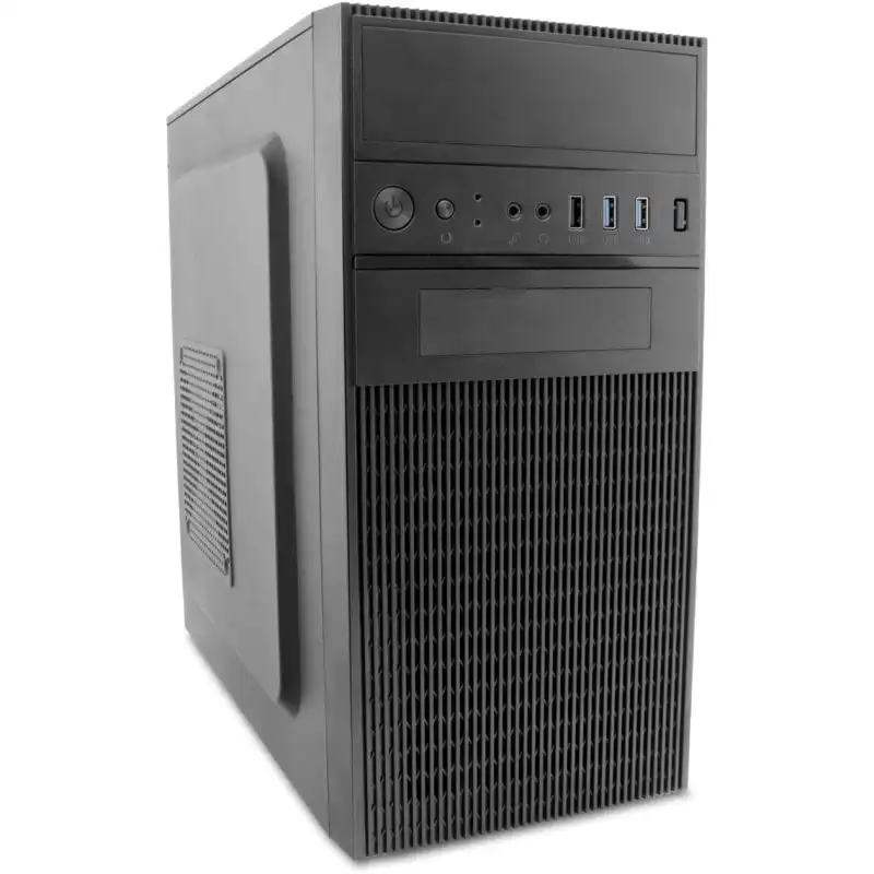 Coolbox M580 Mid Tower Negra + Fuente de Alimentación 500W