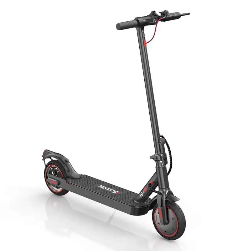 Iscooter I9 Patinete Eléctrico Plegable Para Uso Diario De 8,5" Motor De 350 W Batería De 42 V Y 75 Ah
