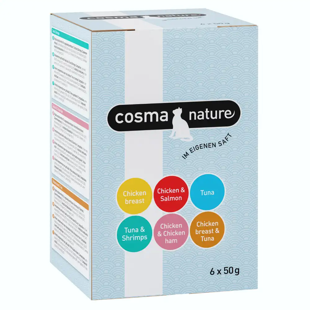 Pack mixto Cosma Nature en bolsitas - 6 x 50 g