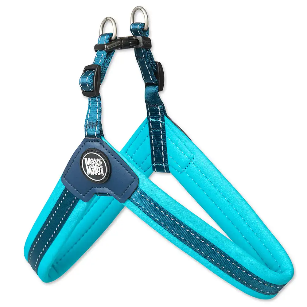 Arnés Max & Molly Matrix Q-Fit azul cielo para perros - S:  39-45 cm de pecho