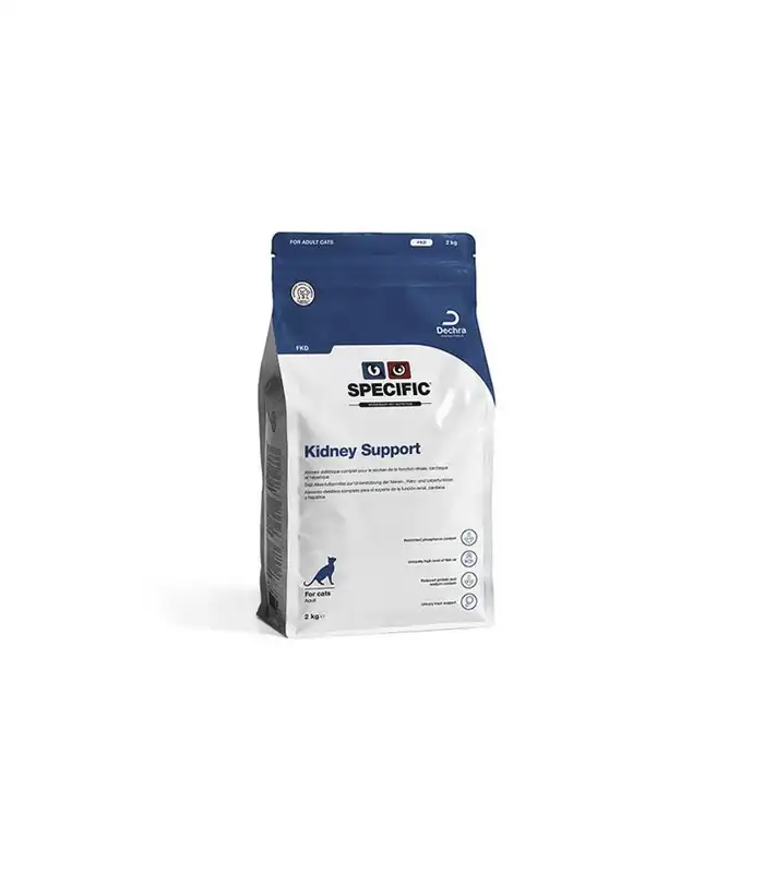 Pienso Specific FKD Kidney support para gatos con problemas renales cardiacos o hepaticos 400, 0.40 kg