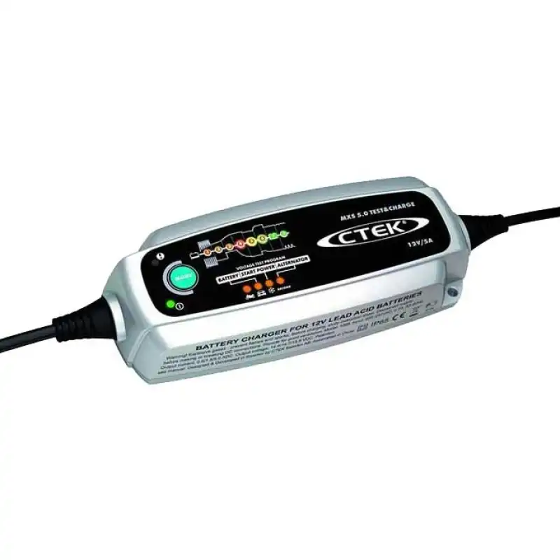 Ctek Cargador De Baterías Mxs 5.0 Test & Charge 12v 5a