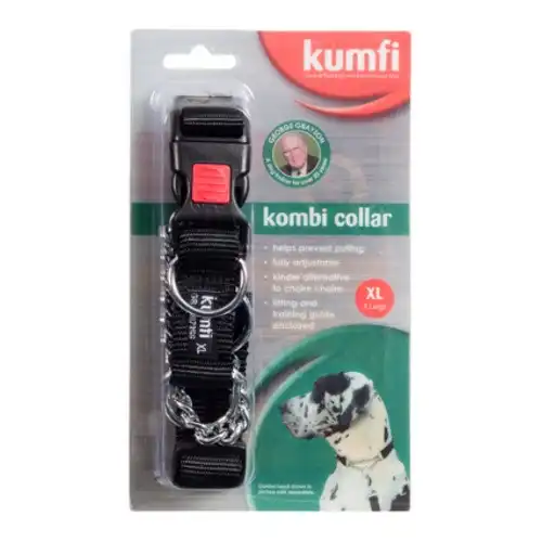 Kumfi Kombi Collar anti tirones de nylon para perros