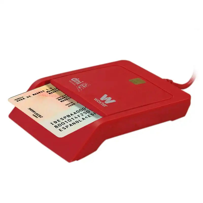 Woxter Lector DNI-e USB Rojo