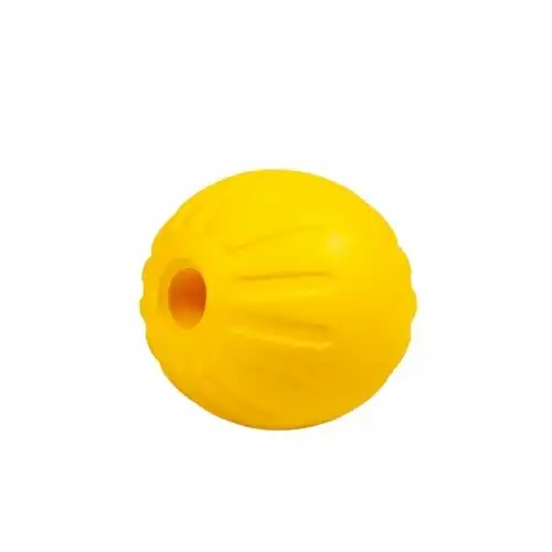 Pelota Supa Foam Ball extrafuerte para perros color Amarillo