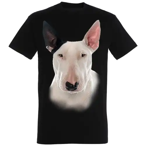 Camiseta Bull Terrier color Negro