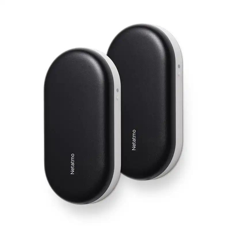 Netatmo Control Inteligente de Aire Acondicionado Negro/Blanco Pack 2 Unidades